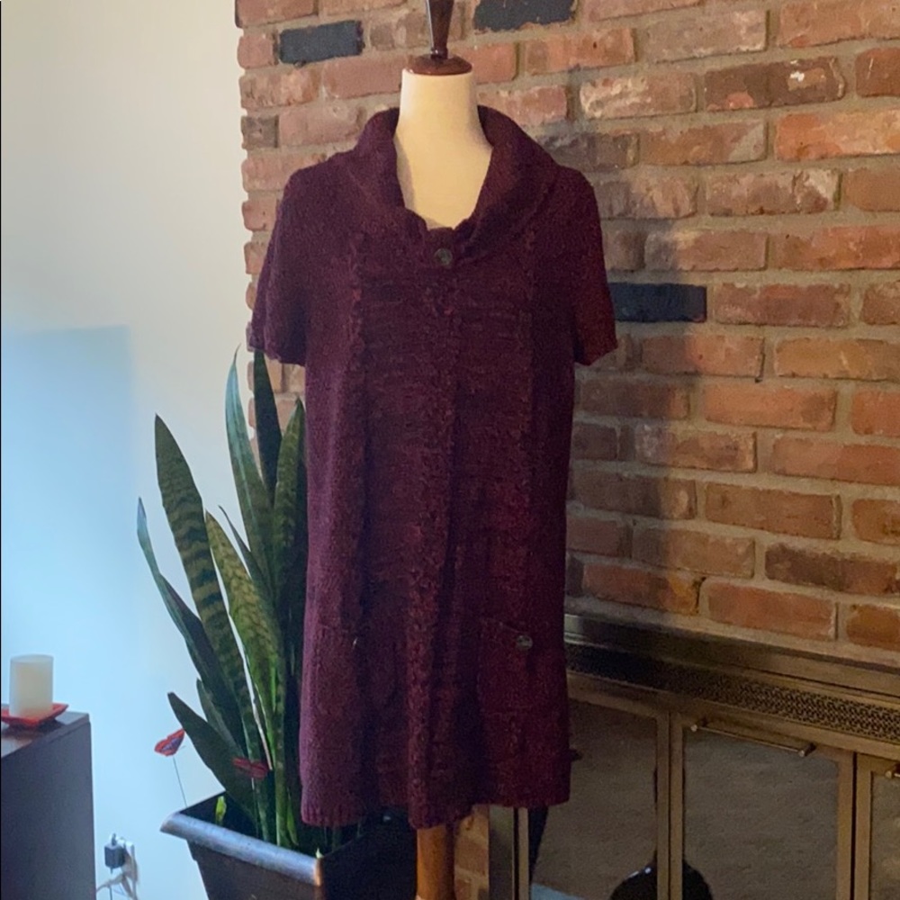 SOLD!! Style & Co. New short sleeve sweater tunic